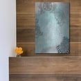 thumbnail image 5 of Luxe Metal Art 'Ink Blot Mandala II' by Grace Popp, Metal Wall Art Glass, 12" x 16", 5 of 9