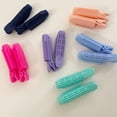 thumbnail image 2 of 5 Pcs Cheveux Rouleau Clip Vague Coiffure Racine Dossier Coiffure Boucles Outils de Coiffeur, Rose Rouge, 2 of 4