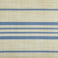 thumbnail image 2 of Design Imports CAMZ11802 Napperon Tissé en PVC à Rayures Style Ferme Bleu Français - Ensemble de 6, 2 of 2