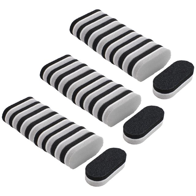 Mini bloque de limas de uñas, pulidores de uñas para uñas, mini bloque de pulido de doble cara para herramientas de manicura 100 piezas