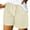 Beige, variant on Seductiva Spring Womens Workout Shorts Women's Linen Wide Leg Pants Casual Loose High Waist Beach Haren Pants Pockets