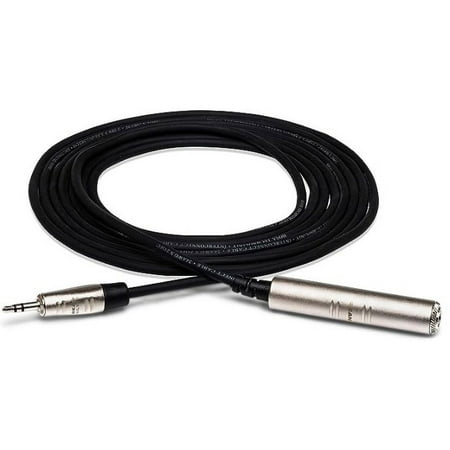 UPC: 0728736059917 | Hosa HXSM-010-U 10 ft. Rean 0.25 in. TRS Female to 3.5 mm TRS Male Pro Headphones Adapter