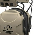thumbnail image 3 of Walker's Digital Electronic Muff-26db Nrr Noise Protection Sound Enhancement Shooting Safety Earmuff, 2 AAA Batteries, Xcel 100, 3 of 6