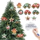 thumbnail image 1 of De Navidad Personalizadas, Bricolaje, Bendiciones Para Escribir, Colgante De Madera, Accesorios De Decoración Para El Árbol De Navidad Para El Hogar 10 Uds. Eigraketly HA039190-00, 1 of 6
