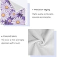 thumbnail image 4 of Coolnut Cute Daisy Bathroom Towel Set Absorbent Soft 3-Piece Bath Towel Hand Towel Washcloth Decorative Towels for Bathroom Gym Hotel Beach Swimming Pool Washcloth Gift, 4 of 7