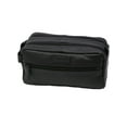 thumbnail image 2 of AlpineSwiss Sedona Toiletry Bag Genuine Leather Shaving Kit Dopp Kit Travel Case, 2 of 7
