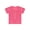 Hot Pink, variant on Kids Boys Girls T-Shirt Hip-hop Jazz Dance Tops Short Sleeve Sequins Solid Color Tee Tops Gold 140