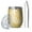 Yellow Ethnic Floral, variant on 12oz Stemless Wine Tumblers White Bigfoot and Pine Tree Pattern Vacuum Insulated Stainless Steel Travel Tumbler Cups Mug with Lid and Straw for Champaign,Cocktail,Beer with Cleaning Brush
