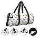 thumbnail image 3 of Fotbe Various Rooster Bolsa Deportiva de Lona Plegable con Estampado, Bolsa de Gimnasio con Bolsillo Seco/Húmedo, Bolsa de Viaje Ultraligera de Gran Capacidad, 3 of 6
