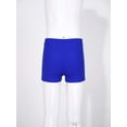 thumbnail image 6 of inhzoy Kids Girls Gymnastic Dance Boyshorts Strechy Swimming Shorts Activewear Royal Blue 12, 6 of 8