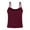 Red, variant on BILIKEYU 2025 Summer Women's Resort Wear, Fashionable Clothing, Women's Flowing Shirts, Women's Pleated Tank Tops