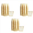 thumbnail image 1 of Vasos de Plástico Dorado Copas de Vino de Plástico Transparente, Vasos de Plástico Duro Desechables Elegantes con Purpurina Dorada para Copas de Fiesta 75 Piezas, 1 of 5