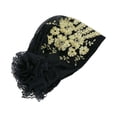 thumbnail image 1 of MERIGLARE Hijab Musulman pour Femmes Couvre-Chef à la Mode Bandeau Islamique Foulard Noir, 1 of 9