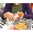 thumbnail image 2 of Foil Hot Dog Wrappers, 9" x 3.7", Insulated Grease Resistant Hot Bag Sleeves, Disposable Foil Paper Hot Dog Bags, by Better Kitchen Products (50 Pack), 2 of 5