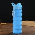 thumbnail image 2 of Kmbangi Portable Collapsible Silicone Water Bottle with Lid Foldable Kettle, 2 of 5