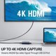 thumbnail image 4 of Tarjeta de captura dobestyou 4K gris HDMI USB 3.0 para streaming, 4 of 7