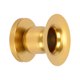 thumbnail image 4 of Candelero de pilar, candelabro de hierro forjado redondo geométrico europeo, soporte para decoración del hogar, dorado, 4 of 14