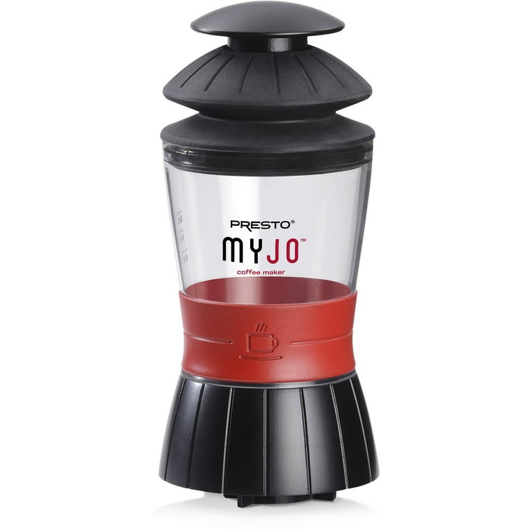 Presto MyJo Single Cup Coffee Maker Red 02835 Walmart