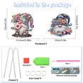 thumbnail image 2 of Kit Arte Con Diamantes DIY 2 Uds. Flores Forma Especial, 2 of 9
