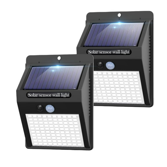 FTX Solar Motion Sensor Lights Outdoor,100LED, 1 Pack