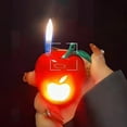 thumbnail image 4 of Christmas Apple Lighter, Inflatable Flash Lighter For Christmas Eve, LED Novelty Lighter For Holiday Gift, Rechargeable Windproof Lighter For Xmas Party, Fun Christmas Stocking Stuffer Gift Idea, 4 of 9