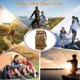 thumbnail image 4 of 80l waterproof climbing hiking camouflage backpack camping mountaineering outdoor sport backpack, 4 of 5