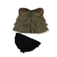 thumbnail image 1 of Bandeau de 2 piezas fruncido con nivel de puntos para mujer de INC, marrón, 20 I-N-C Bandeau, 1 of 2