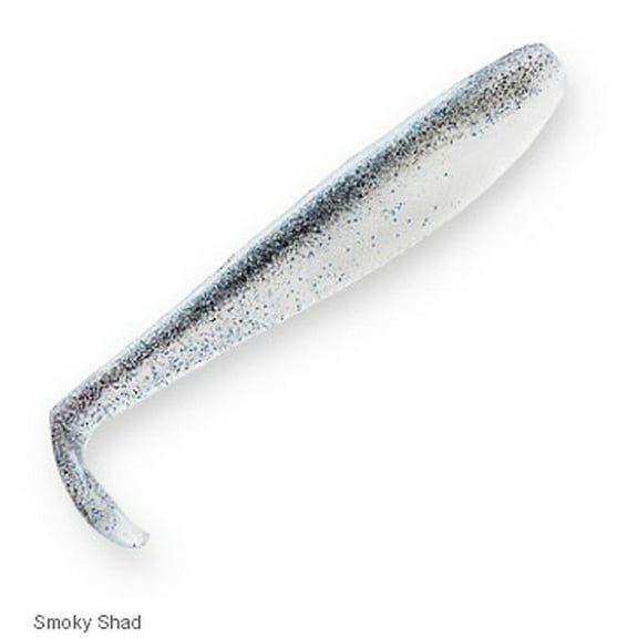 Z-Man SWIM4-57PK4 Smoky Shad 4" Swimbait Fishing Saltwater Lure