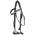 thumbnail image 2 of HORZE Bergen Leather Remont Bridle Black Horse, 2 of 2