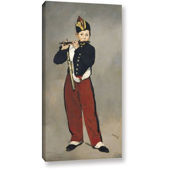ArtWall Edouard Manet "The Fifer" Gallery-wrapped Canvas