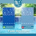 thumbnail image 6 of SmartLine 30' Round Cracked Glass Overlap Above Ground Swimming Pool Liner, 48"/52" Height, 20 Gauge, 6 of 6