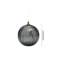 thumbnail image 3 of CxhicLuv Striped Round Glass Oil Lamp, Smokeless Modern Tabletop Oil Lamp, Decorative Glass Oil Lamp for Home & Office, Stylish Centerpiece for Relaxation & Ambient Lighting, 3 of 6
