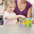 thumbnail image 3 of Cyber and Monday Deals 2023 Toys Two In Children'S Early Education Matching Puzzle And Drawing Board, Three-Dimensional Puzzle, Parent-Child Interaction, Children'S Educational Toys,10Ml H, 3 of 4