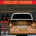 thumbnail image 4 of Custom Coat 30215 Light Brown T79 Urethane Roll-On, Brush-On or Spray-On Truck Bed Liner, 1 Quart Kit with Roller Applicator Kit, 4 of 8