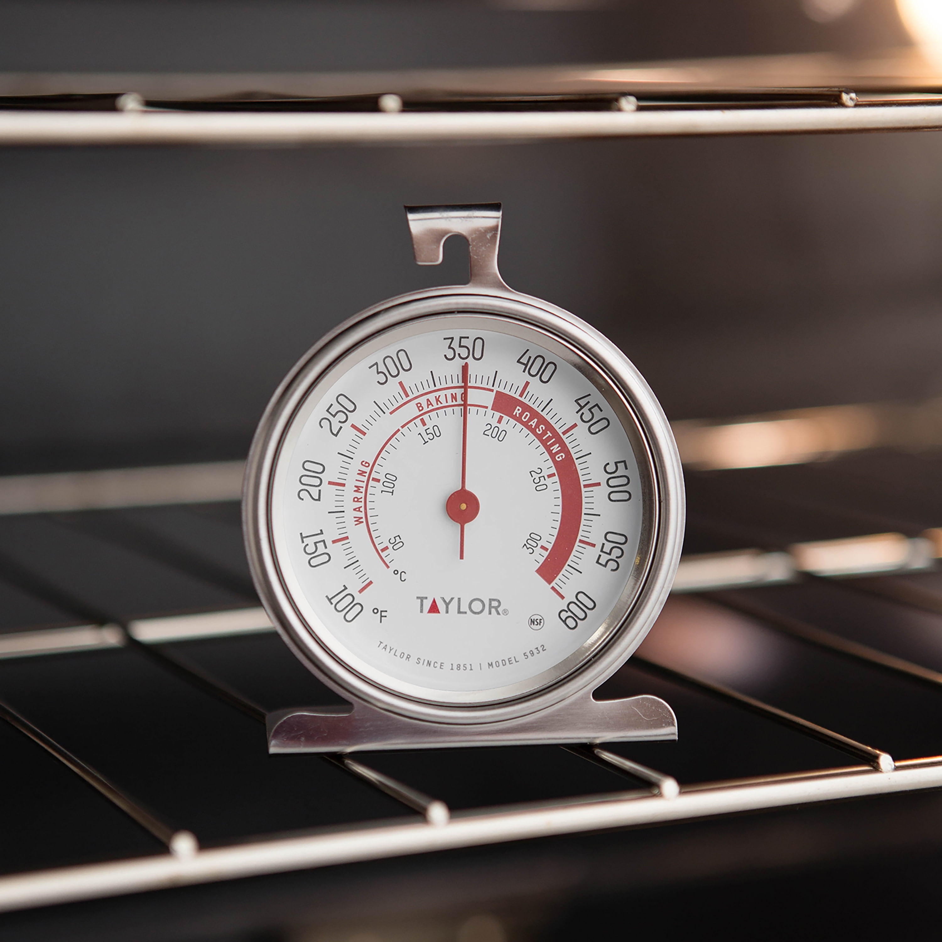 Oven Thermometer, Large Dial Cooking Thermometer, Pointer Type