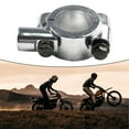 thumbnail image 6 of CENL 1x Chrome Motorcycle 7-8\" Handlebar Mirrors Mount Holder Clamps Adaptor 10mm, 6 of 8