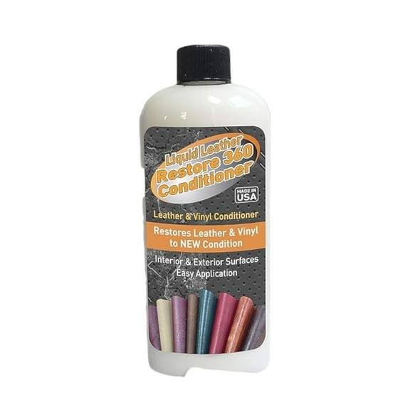 Liquid Leather – Restore 360 Leather & Vinyl Conditioner Restores Protects 8 fl oz