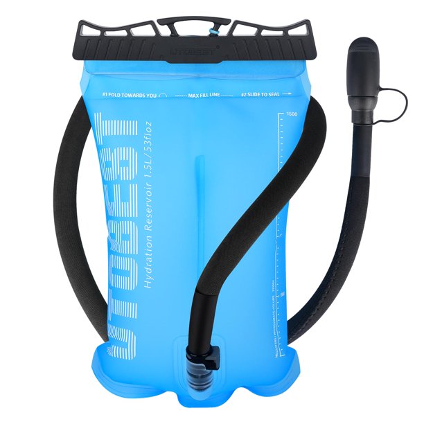 Reservorio de Agua UTOBEST Hidratación 1.5L para Mochila de Senderismo Azul