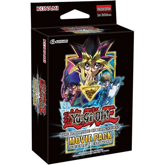 Konami Yu-Gi-Oh! TCG: The Dark Side of Dimensions Movie Pack Secret Edition | Genuine Cards