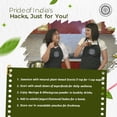 thumbnail image 5 of Pride of India | Energizing Superfood Pack 15.06 oz (426.94 gm) | Includes Moringa Leaf Ground, Wheatgrass Powder, Stevia Leaf Ground | Perfect for Green Smoothie, Pudding, 5 of 8