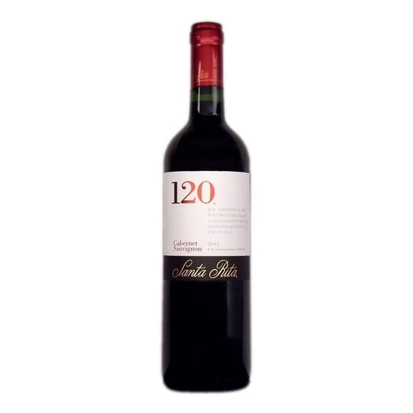 Vino Tinto Santa Rita 120 Cabernet Sauvignon 375 ml