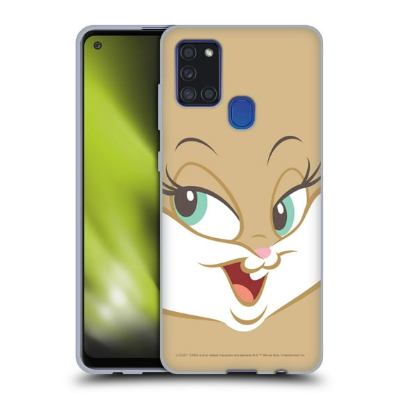 Head Case Designs Officially Licensed Looney Tunes Full Face Lola Bunny Soft Gel Case Compatible with Samsung Galaxy A21s (2020)