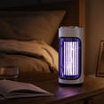 thumbnail image 5 of Rechargeable Bug Zapper Indoor Electric Mosquito Zapper 6 Inch Durable High Capacity Lamp Portable for Home Bedroom Patio Blue 1 Pack, 5 of 9
