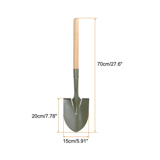 Uxcell Small Garden Spade Shovel 28