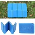 thumbnail image 4 of 3 piezas de almohadillas de asiento plegables, colchoneta de camping, cojín plegable de espuma portátil, colchoneta de asiento plegable impermeable, colchoneta de suelo para viajes al aire libre, send, 4 of 5