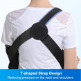 thumbnail image 4 of Inmovilizador de hombro Arm Sling Velpeau VP0306, color azul, talla XL, 4 of 8