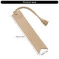 thumbnail image 5 of 3Pieces Leather Bookmarks Book Page Markers with Tassels Reading Accessories Gifting For Book Lovers Students Readers, 5 of 20