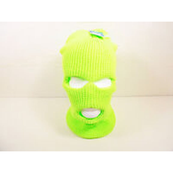 Ski Masks Knitted Eskimo Hat Mask Winter Hats Green Cap Unisex