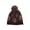 Brown, variant on JACQUARD KNITTED CAP - Olive