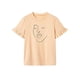 thumbnail image 1 of Camiseta de Mujer Tops de Verano Traje Suave Camiseta con Cuello Redondo para Viajes Compras Oficina XL, 1 of 7